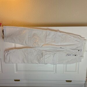 Garage White Cargo Pants